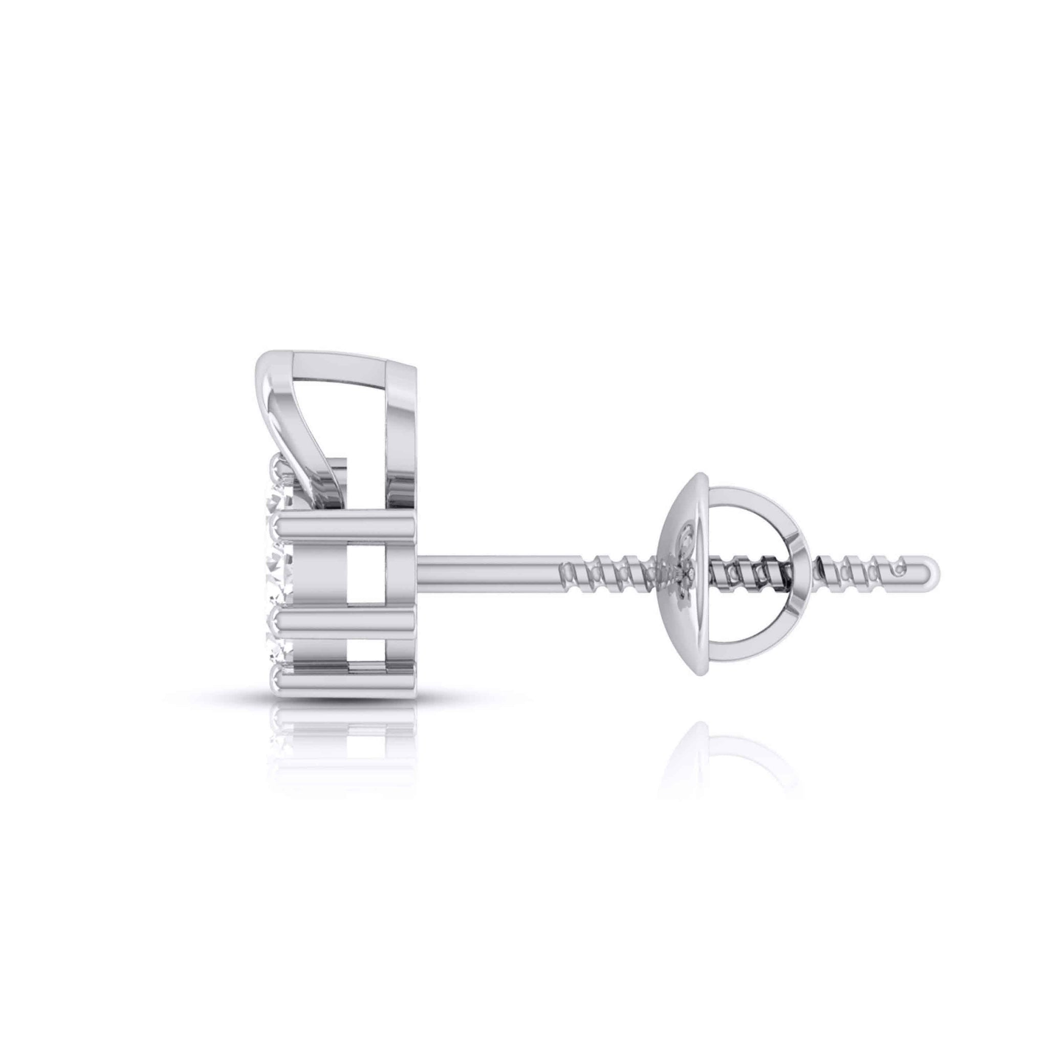 Jewelove™ Earrings Platinum Diamond Earrings JL PT E MST 8