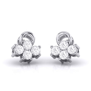 Jewelove™ Earrings Platinum Diamond Earrings JL PT E MST 8