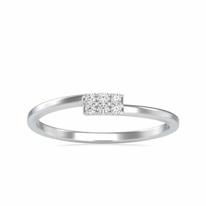 Jewelove™ Rings Platinum Diamond Engagement Ring JL PT 0623