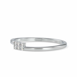 Jewelove™ Rings Platinum Diamond Engagement Ring JL PT 0623