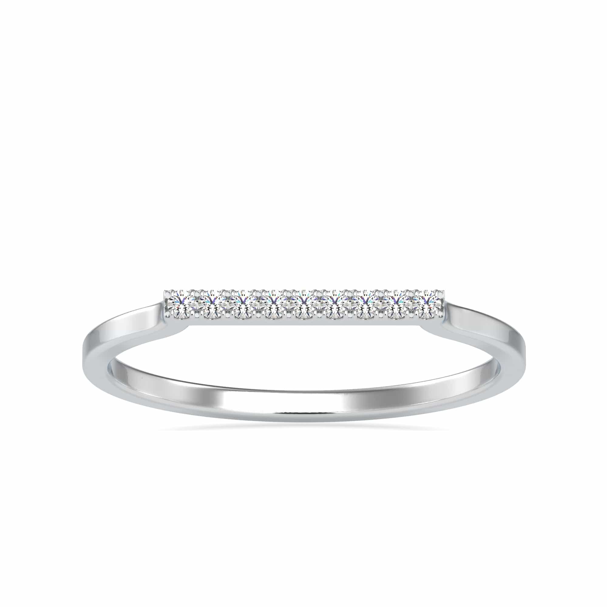 Jewelove™ Rings Platinum Diamond Engagement Ring JL PT 0629