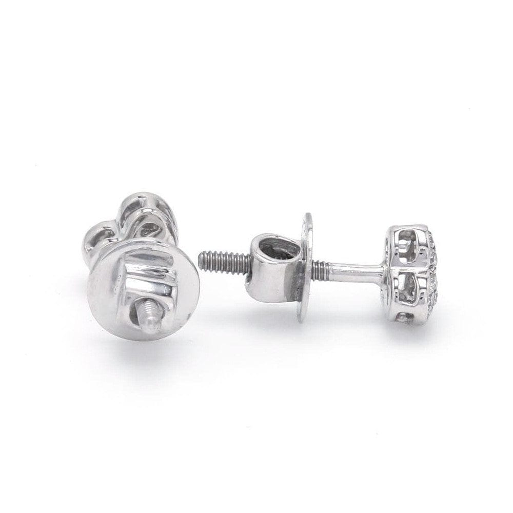 Jewelove™ Earrings Platinum & Diamond Heart Earrings JL PT E 168