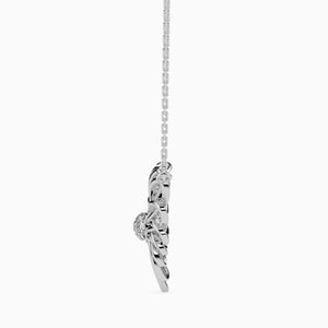 Jewelove™ Pendants Platinum Diamond Heart  Pendant for Women JL PT P 18007