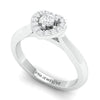 Jewelove™ Rings Platinum Diamond Heart Ring JL PT 662