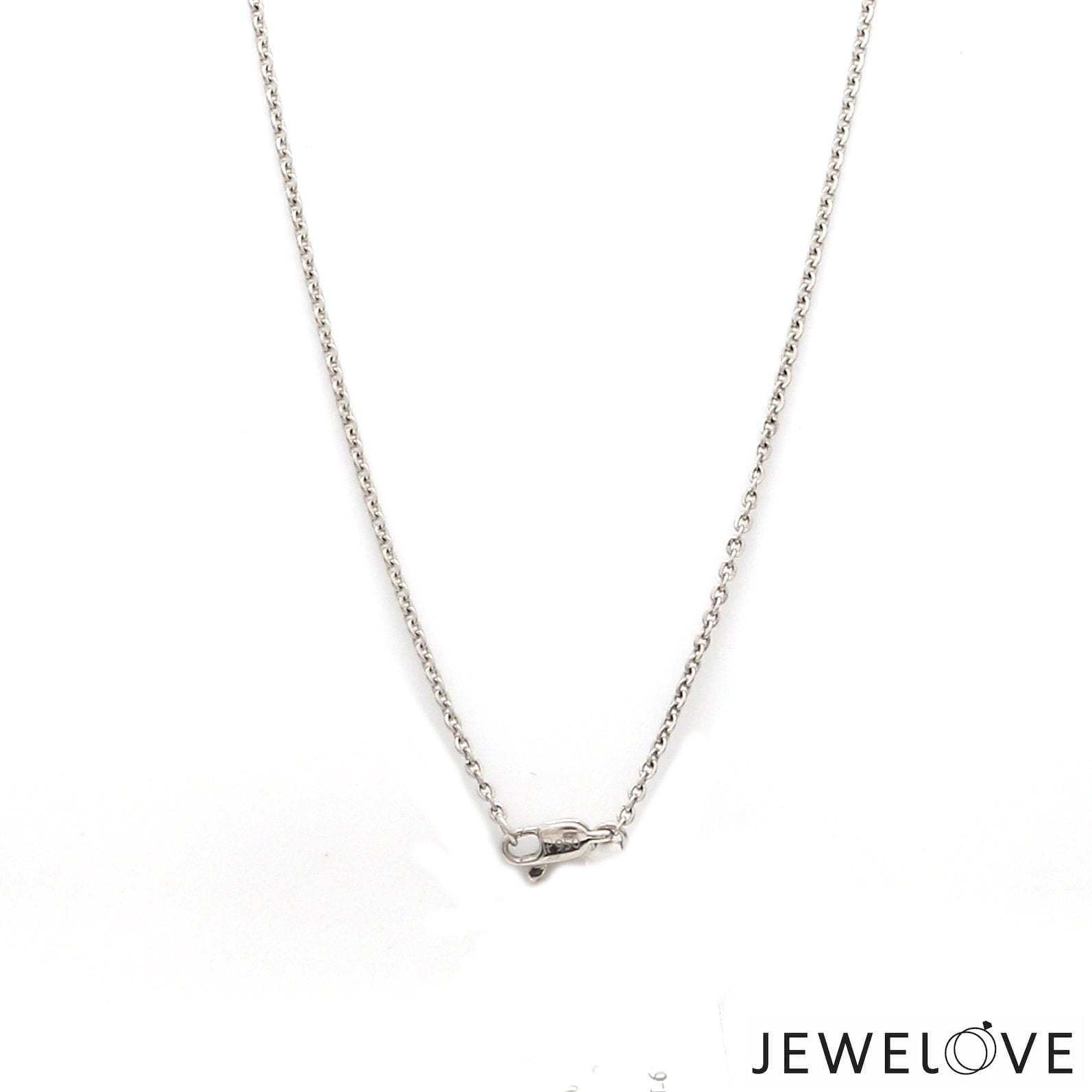 Jewelove™ Necklaces & Pendants Platinum Diamond Mangalsutra Pendant with Cable Chain & Diamond Cut Balls  JL PT MS 110