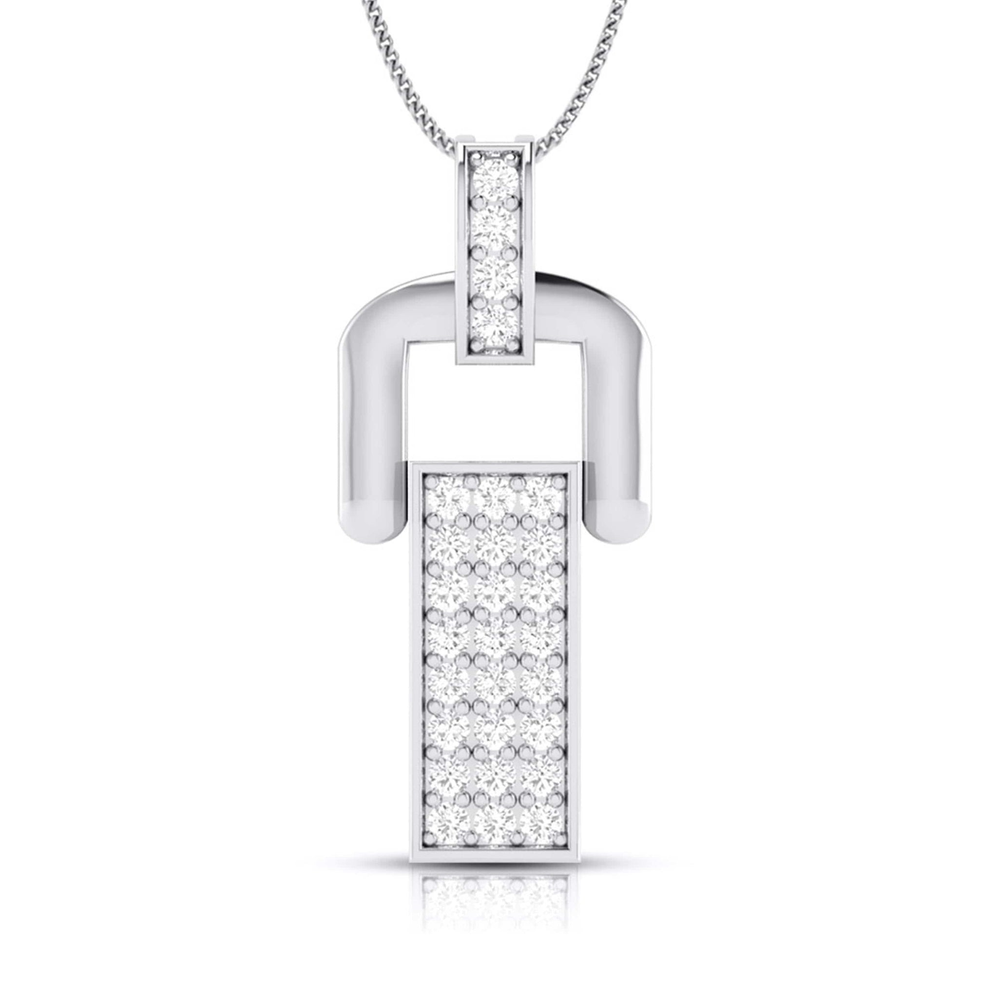 Jewelove™ Pendants & Earrings Platinum Diamond Pendant & Earrings Set JL PT P BT 30-H