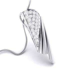 Jewelove™ Pendants & Earrings Platinum Diamond Pendant & Earrings Set JL PT P BT 34-D