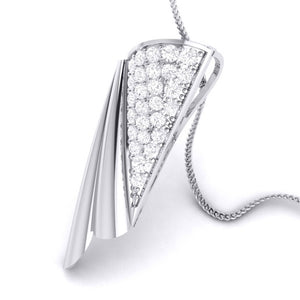 Jewelove™ Pendants & Earrings Platinum Diamond Pendant & Earrings Set JL PT P BT 34-D