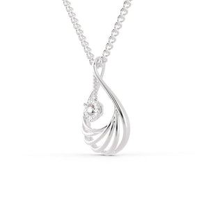 Jewelove™ Pendants Platinum Diamond Pendant for Women JL PT P 1202