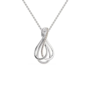 Jewelove™ Pendants SI IJ Platinum Diamond Pendant for Women JL PT P 1260