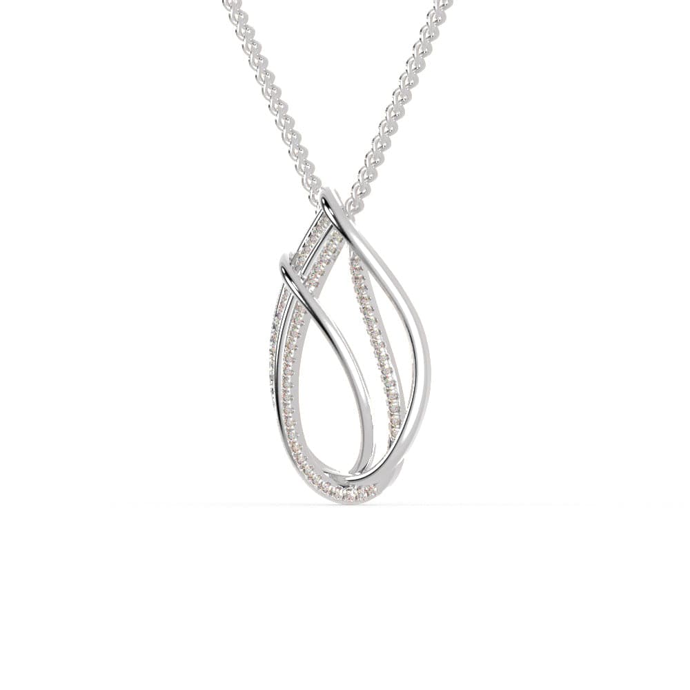 Jewelove™ Pendants Platinum Diamond Pendant for Women JL PT P 1261