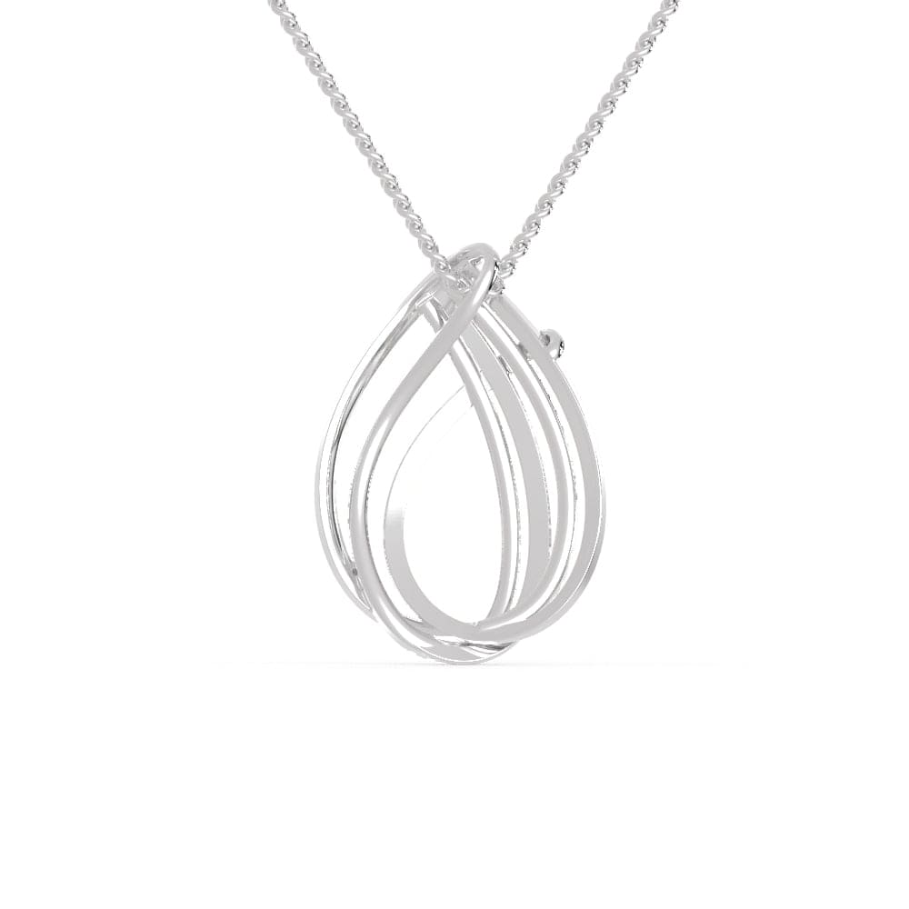 Jewelove™ Pendants Platinum Diamond Pendant for Women JL PT P 1261