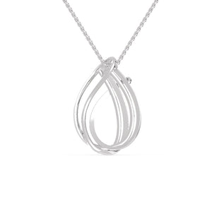 Jewelove™ Pendants Platinum Diamond Pendant for Women JL PT P 1261