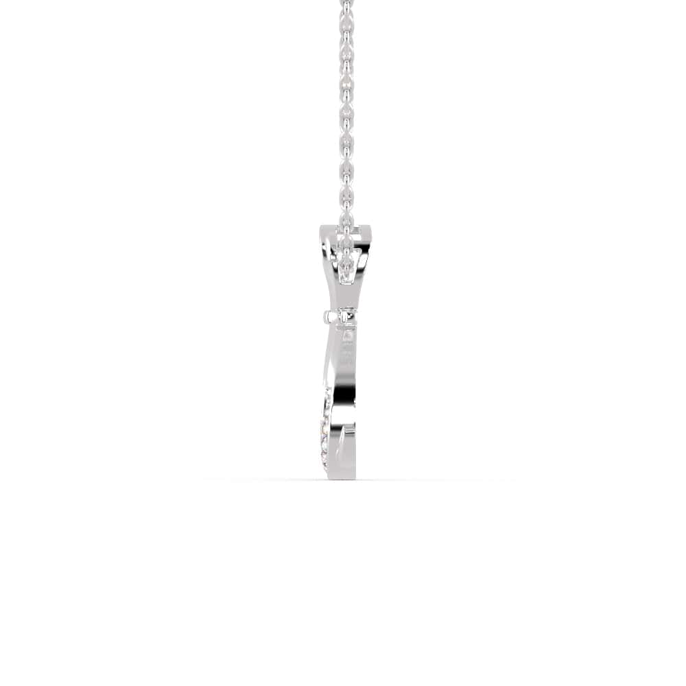 Jewelove™ Pendants Platinum Diamond Pendant for Women JL PT P 1266