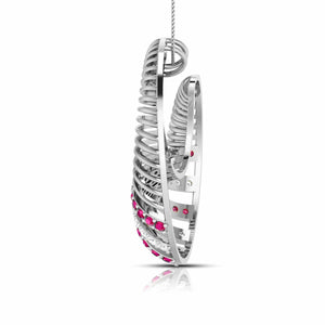 Jewelove™ Pendants Platinum Diamond Pendant for Women JL PT P NL8598