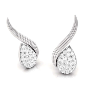 Jewelove™ Pendants & Earrings Platinum Diamond Pendant Set JL PT P BT 39-H