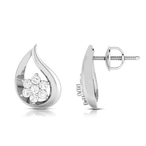 Jewelove™ Pendants & Earrings Platinum Diamond Pendant Set JL PT P BT 75-H