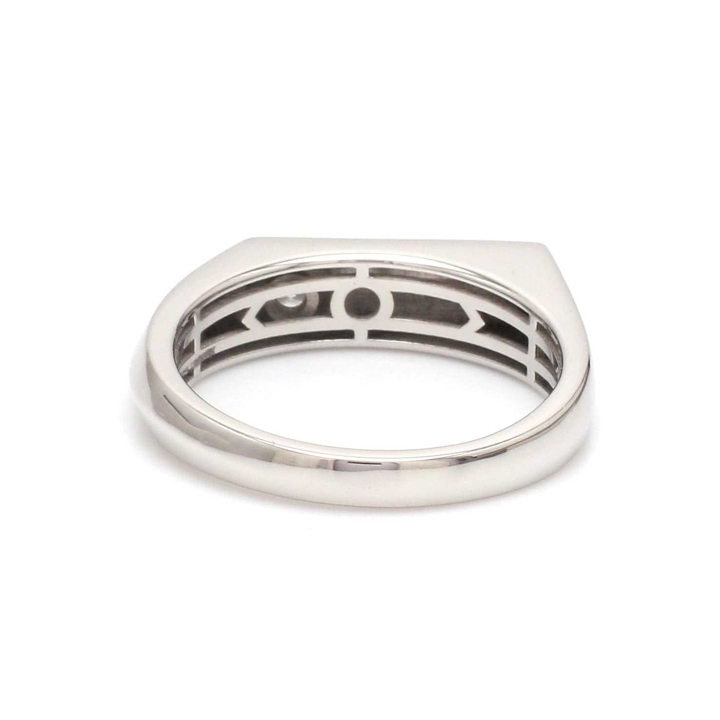 Jewelove™ Rings Platinum Diamond Ring for Men JL PT 1353