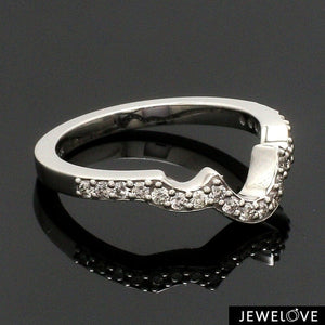 Jewelove™ Rings Platinum Diamond Ring for Women JL PT 1368