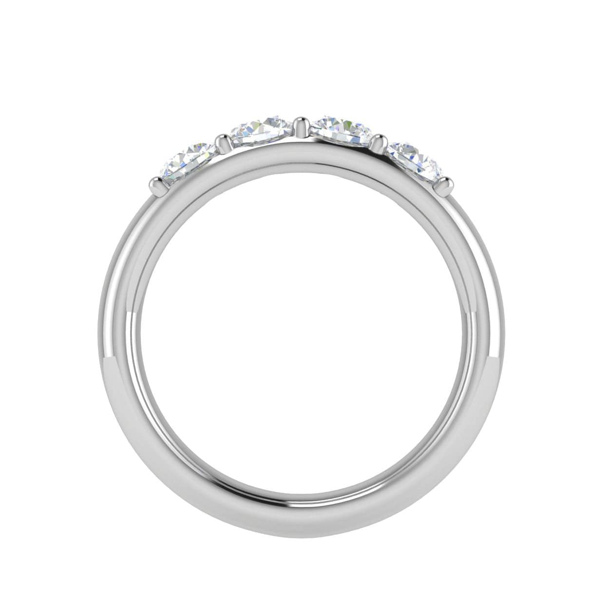 Jewelove™ Rings Platinum Diamond Ring for Women JL PT 51591