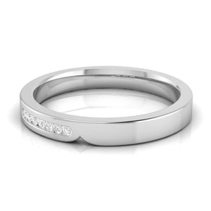 Jewelove™ Rings Platinum Diamond Ring for Women JL PT B-43