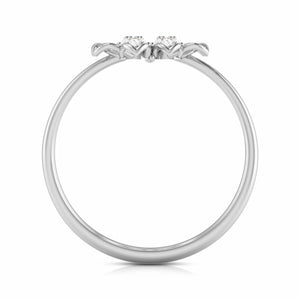 Jewelove™ Rings Platinum Diamond Ring for Women JL PT LR 01