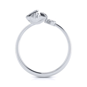 Jewelove™ Rings Platinum Diamond Ring for Women JL PT LR 101