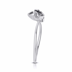 Jewelove™ Rings Platinum Diamond Ring for Women JL PT LR 101