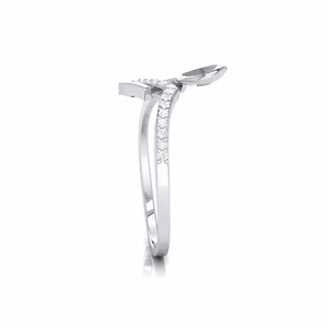 Jewelove™ Rings Platinum Diamond Ring for Women JL PT LR 110