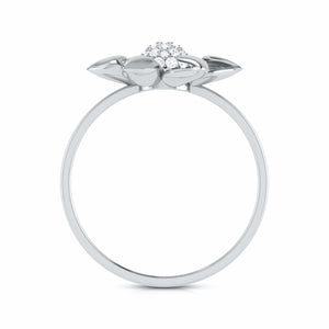 Jewelove™ Rings Platinum Diamond Ring for Women JL PT LR 12