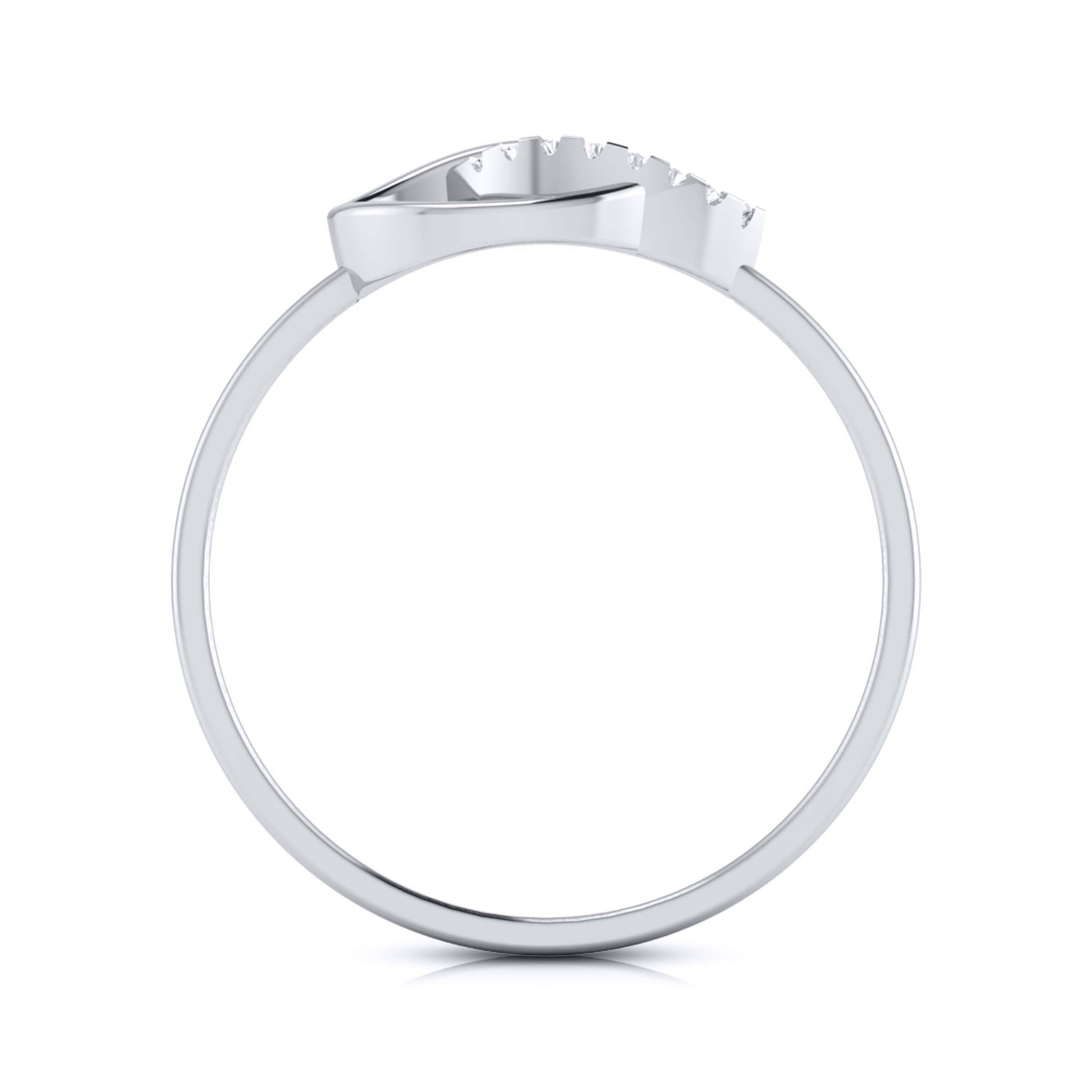 Jewelove™ Rings Platinum Diamond Ring for Women JL PT LR 137