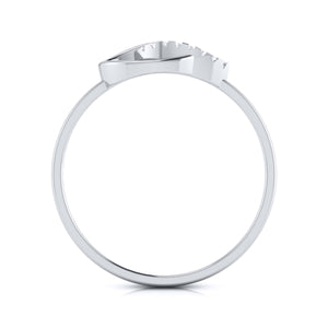 Jewelove™ Rings Platinum Diamond Ring for Women JL PT LR 137