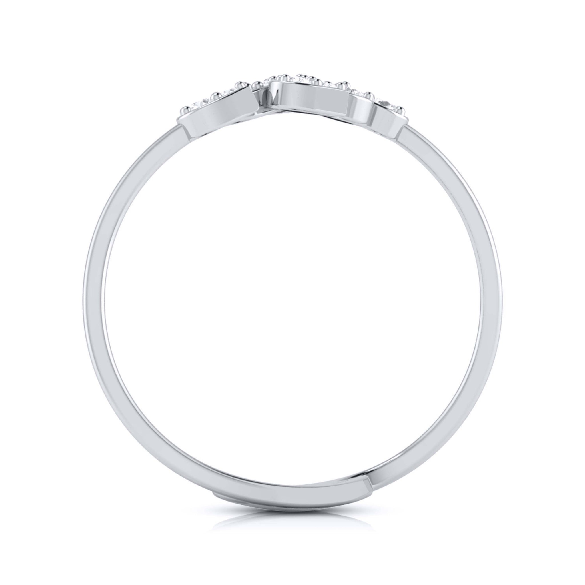 Jewelove™ Rings Platinum Diamond Ring for Women JL PT LR 150