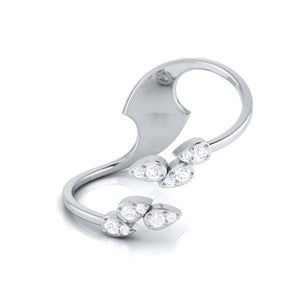 Jewelove™ Rings Platinum Diamond Ring for Women JL PT LR 150