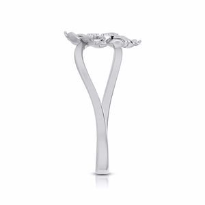 Jewelove™ Rings Platinum Diamond Ring for Women JL PT LR 17