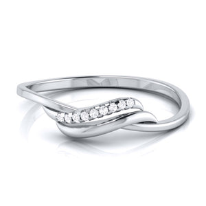 Jewelove™ Rings Platinum Diamond Ring for Women JL PT LR 30