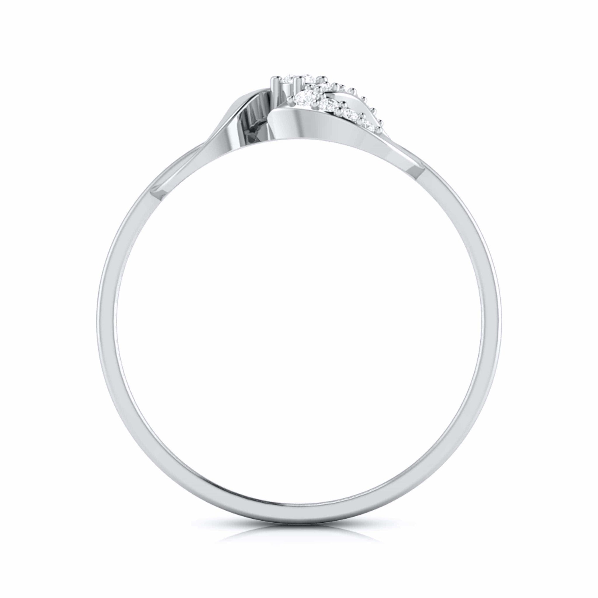 Jewelove™ Rings Platinum Diamond Ring for Women JL PT LR 36