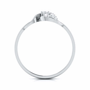 Jewelove™ Rings Platinum Diamond Ring for Women JL PT LR 36