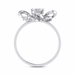 Jewelove™ Rings Platinum Diamond Ring for Women JL PT LR 56