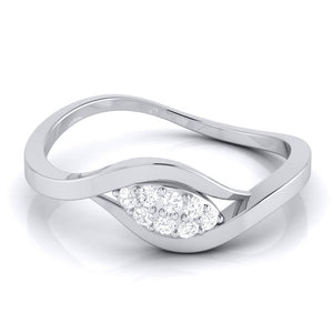 Jewelove™ Rings Platinum Diamond Ring for Women JL PT LR-57