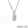 Jewelove™ Pendants Platinum Diamond S Pendant JL PT P 349