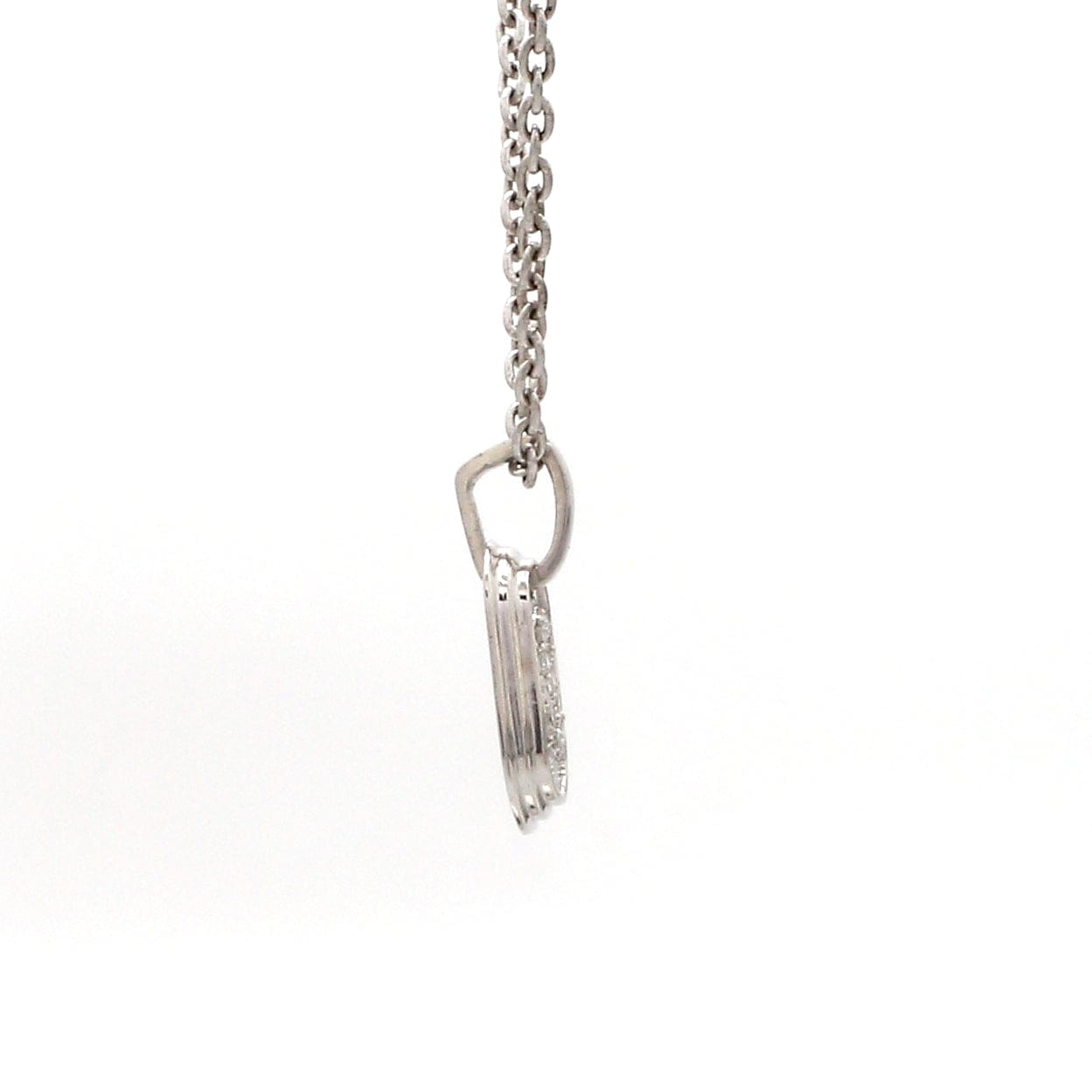 Jewelove™ Pendants Platinum Diamond S Pendant JL PT P 349