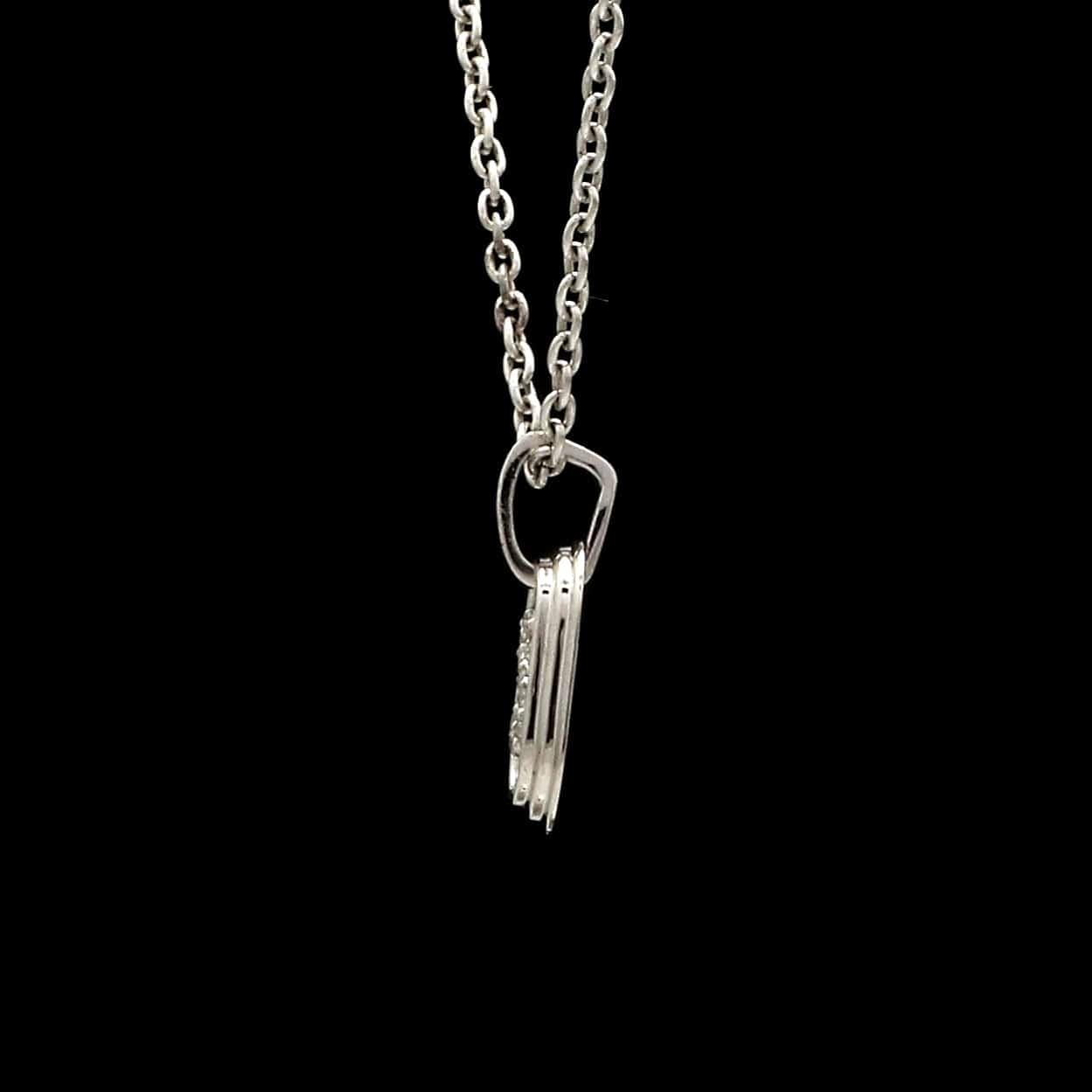 Jewelove™ Pendants Platinum Diamond S Pendant JL PT P 349