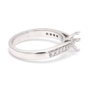 Jewelove™ Rings Platinum Diamond Solitaire Mounting JL PT 917-M