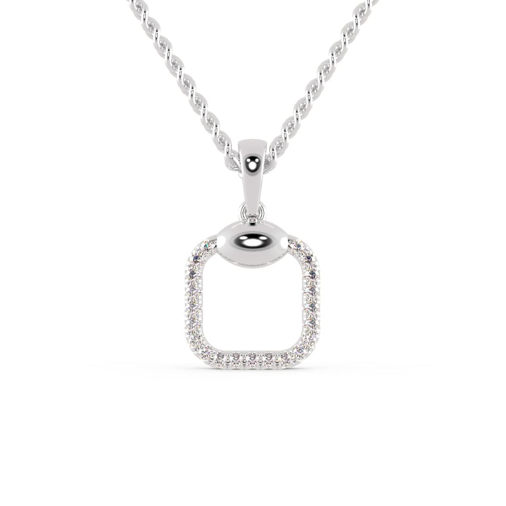 Jewelove™ Pendants Platinum Diamonds Pendant for Women JL PT P 1201