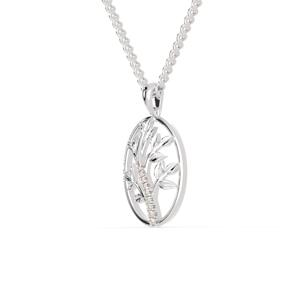 Jewelove™ Pendants Platinum Diamonds Pendant for Women JL PT P 1221