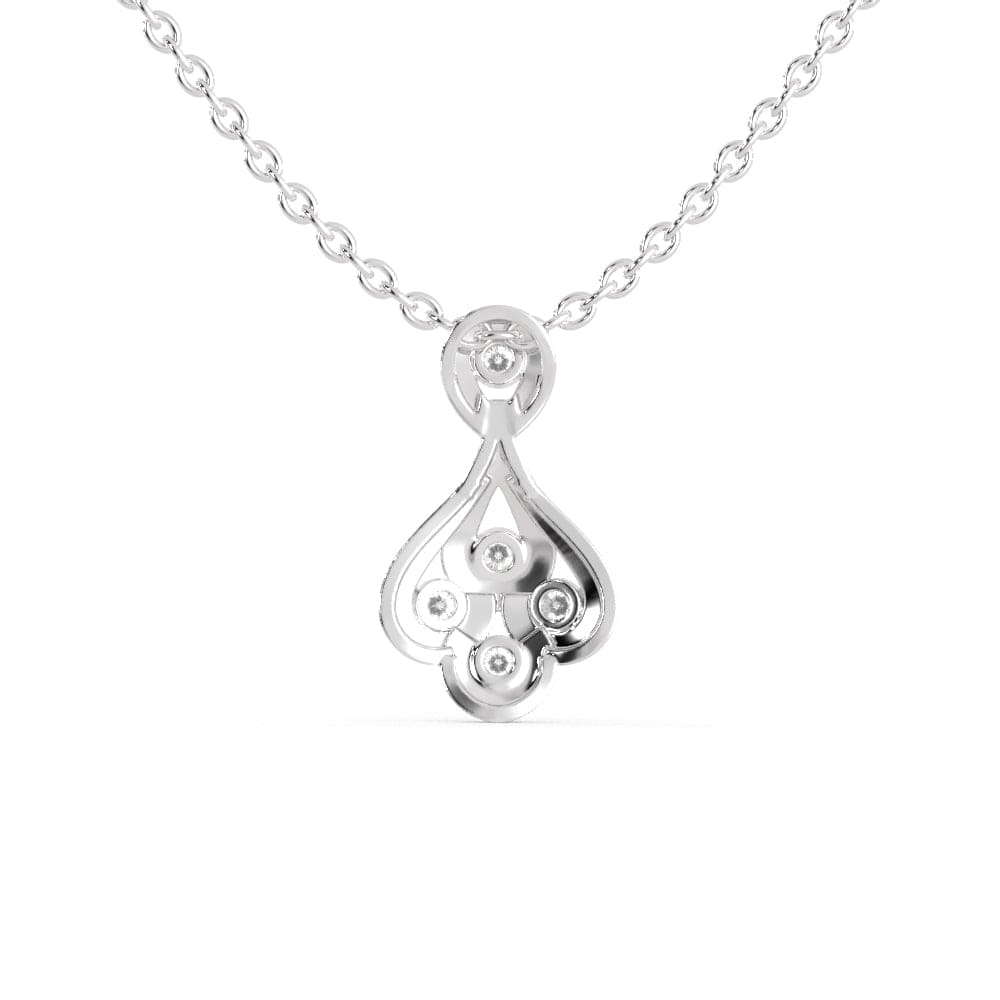 Jewelove™ Pendants Platinum Diamonds Pendant for Women JL PT P 1228