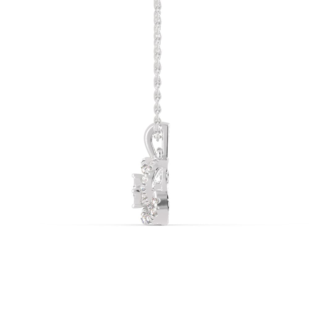 Jewelove™ Pendants Platinum Diamonds Pendant for Women JL PT P 1229