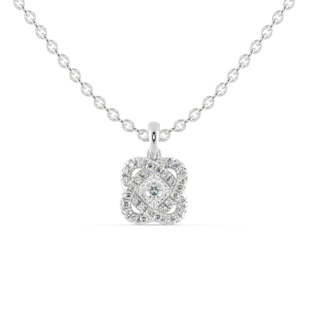 Jewelove™ Pendants SI IJ Platinum Diamonds Pendant for Women JL PT P 1229