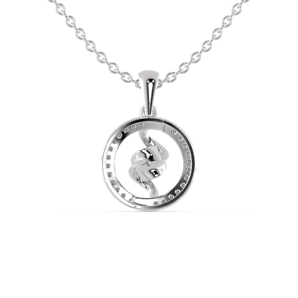 Jewelove™ Pendants Platinum Diamonds Pendant for Women JL PT P 1269